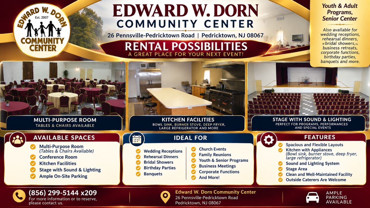Rental possibilities flyer