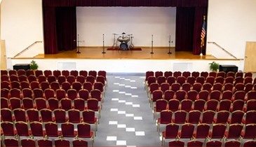 Stage and audience seating